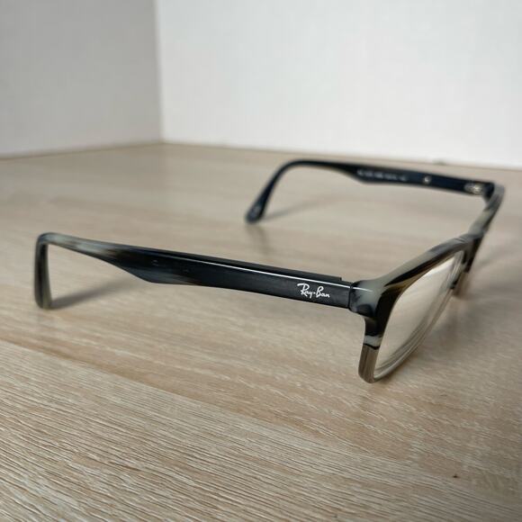 Ray-Ban RB5279 5540 Eyeglasses READ Gray Horn Fade Square Frames Only 53-18-145 - Picture 11 of 11